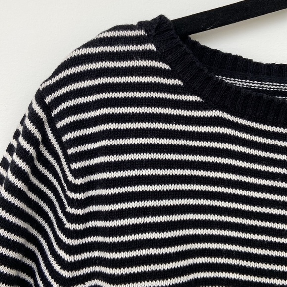 Villager Sport Striped Boat Neck Sweater - Picture 2 of 9